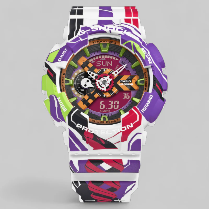 G-SHOCK x Neon Genesis Evangelion - GA-110EVA30-7A - Image 3