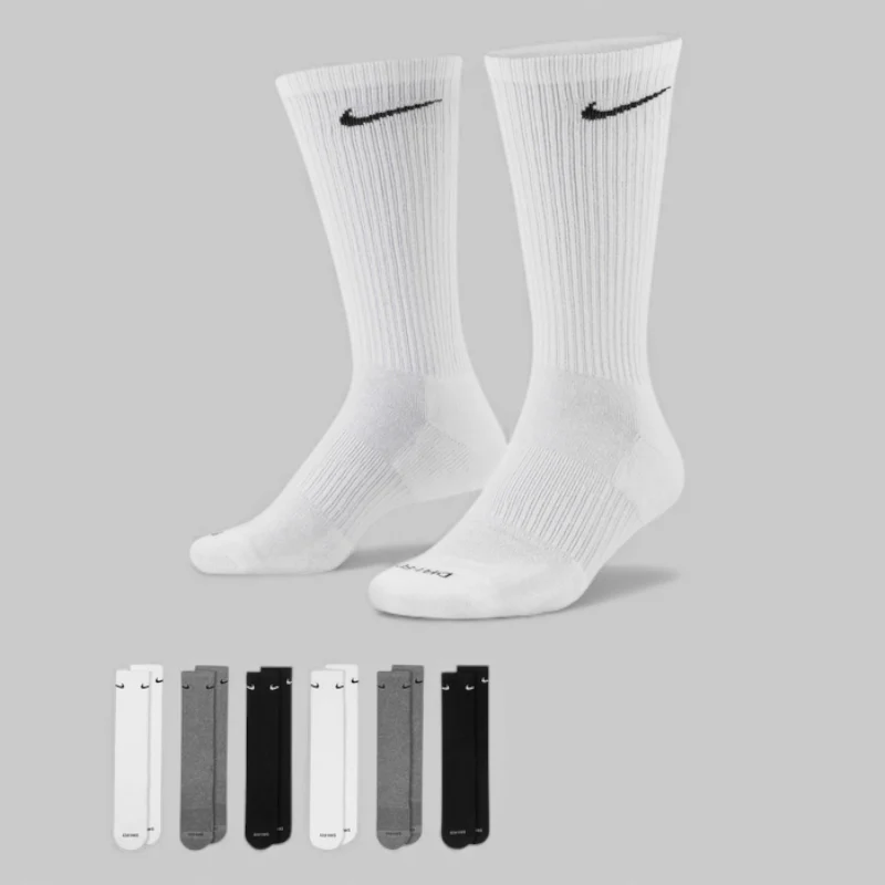 Everyday Plus Cushioned Crew Socks (6 Pack)