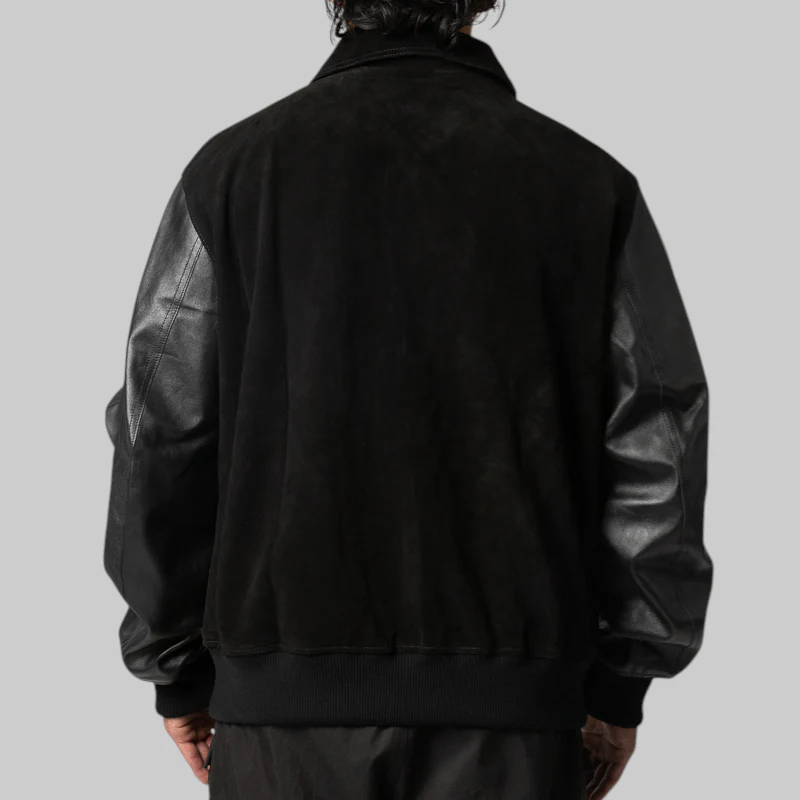 Y-3 Mercedes - AMG Petronas Formula 1 Team Leather Racing Jkt - Image 4