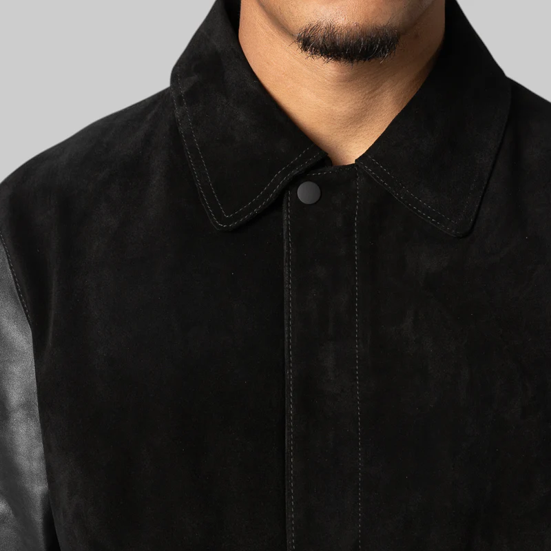 Y-3 Mercedes - AMG Petronas Formula 1 Team Leather Racing Jkt - Image 5