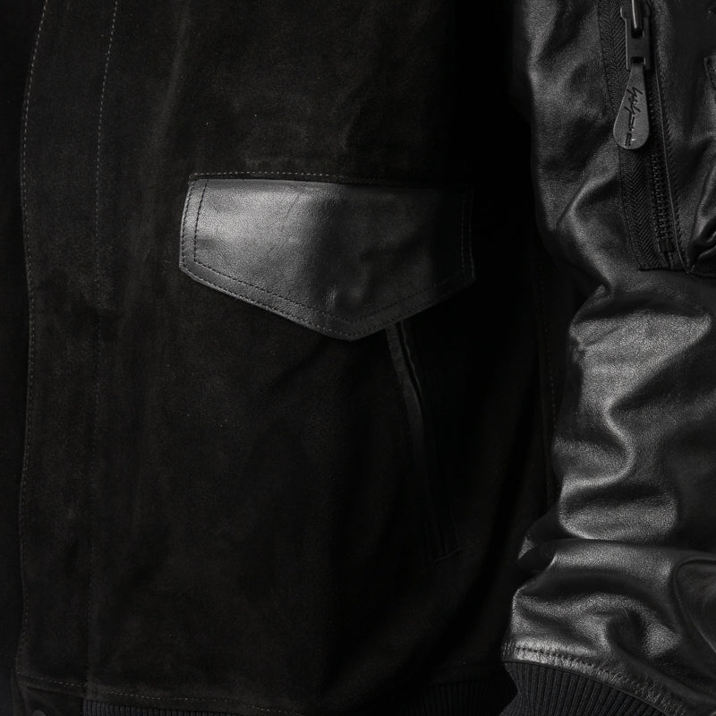 Y-3 Mercedes - AMG Petronas Formula 1 Team Leather Racing Jkt - Image 7