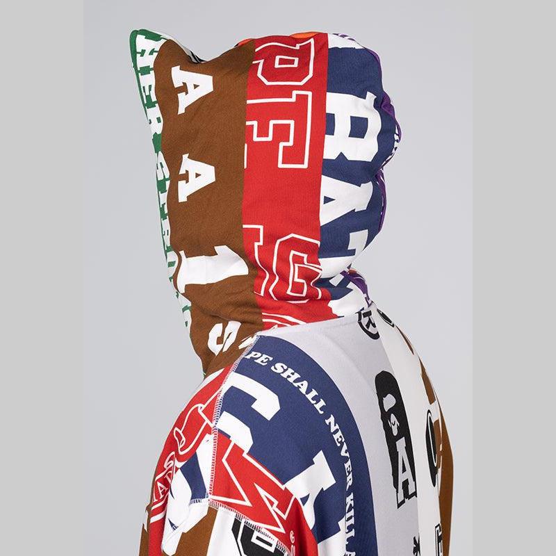Fans Scarf Full Zip Hoodie - Multi - Image 7