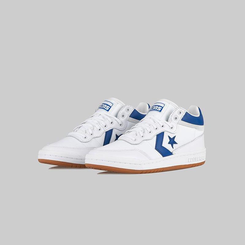 Fastbreak Pro Mid - White/Blue - Image 2