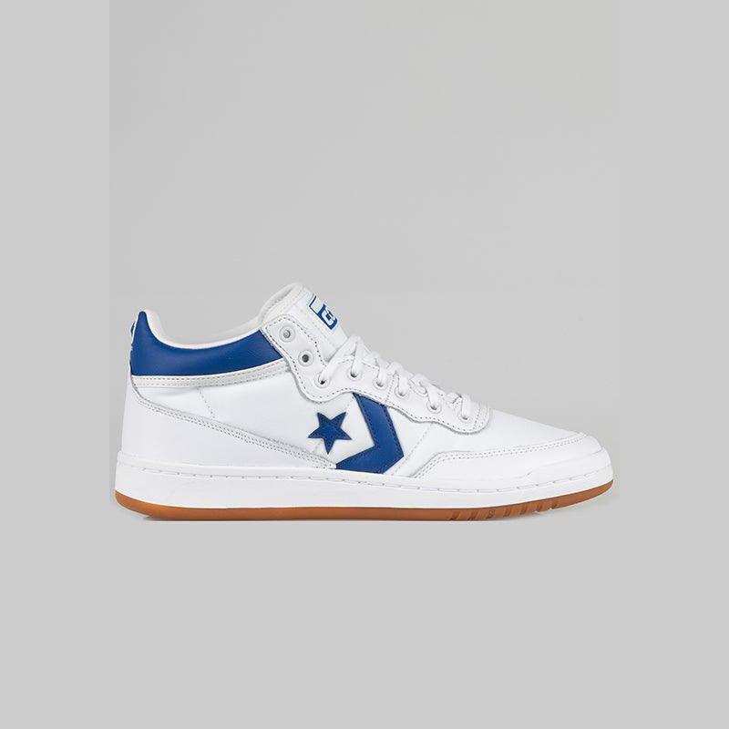 Fastbreak Pro Mid - White/Blue - Image 3