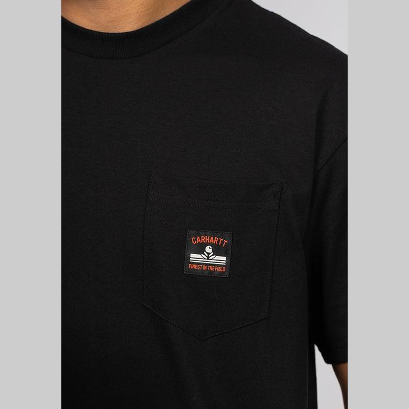 Field Pocket T-Shirt - Black - Image 3