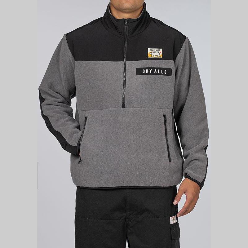Fleece Half-Zip Jacket - Grey