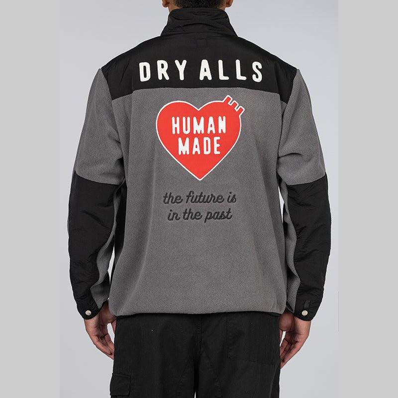 Fleece Half-Zip Jacket - Grey - Image 6