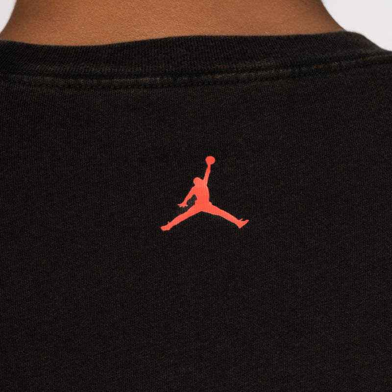 Flight Essentials Photo Graphic T-Shirt - Black/Varsity Red - Image 3