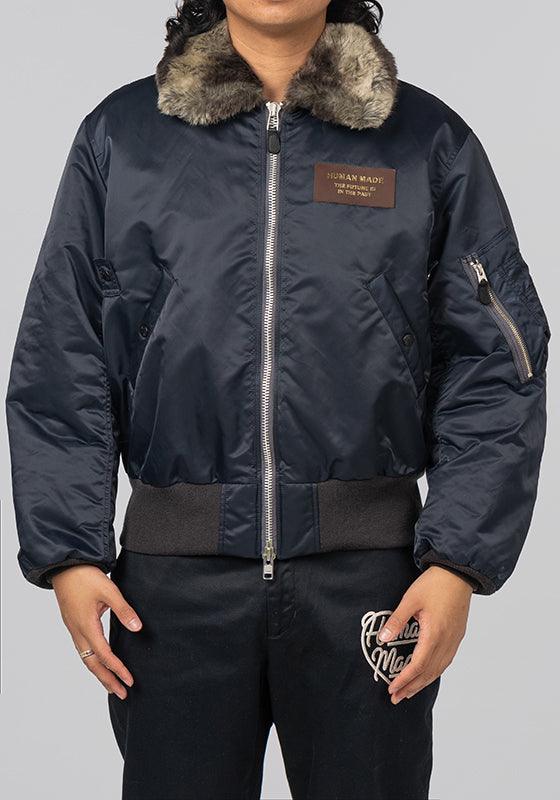 Flight Jacket - Navy - Image 2