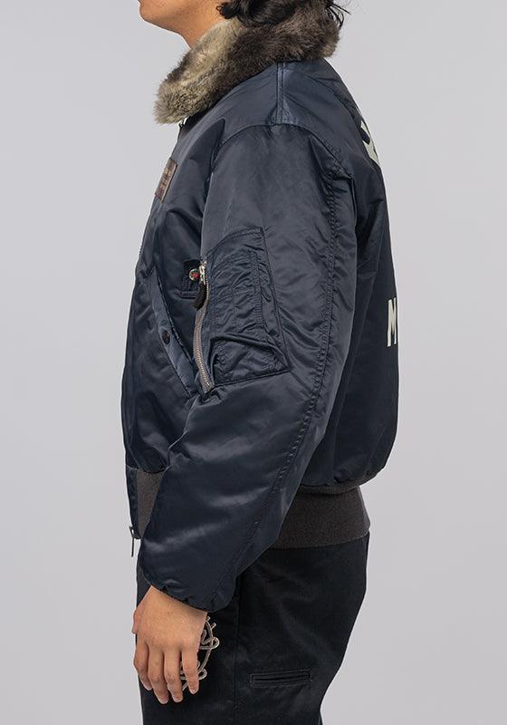 Flight Jacket - Navy - Image 4