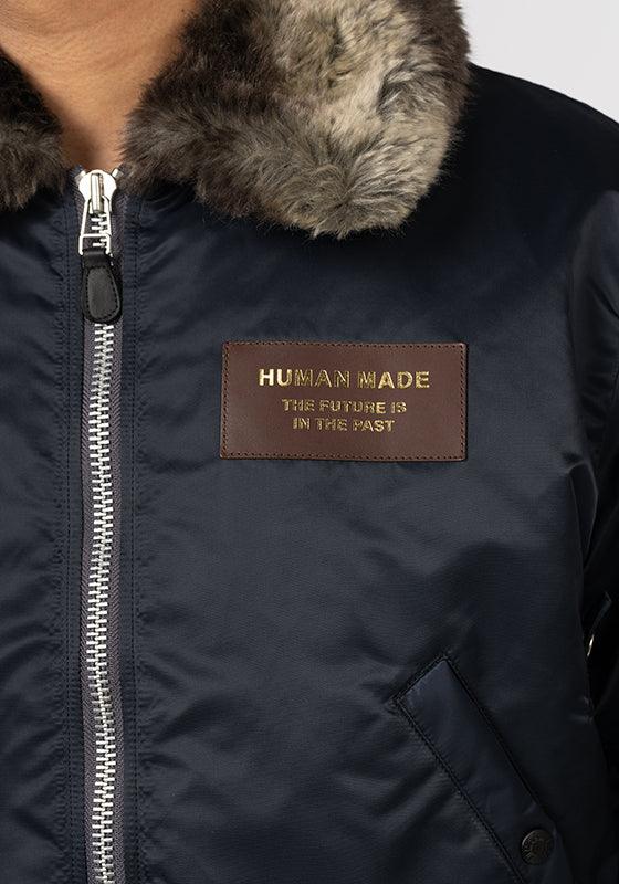 Flight Jacket - Navy - Image 6