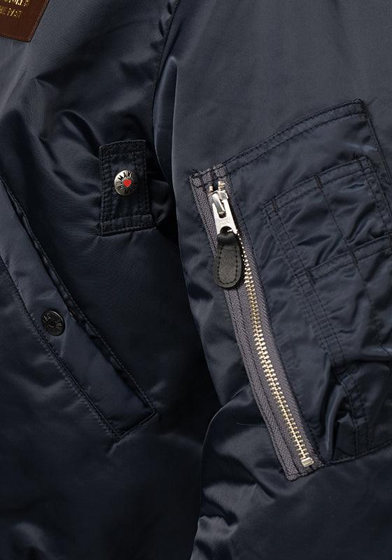 Flight Jacket - Navy - Image 7