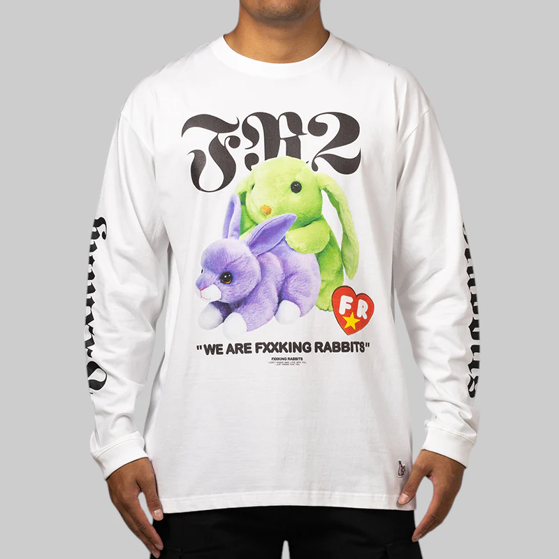 FR2 Stuffed Toy Long Sleeve - White