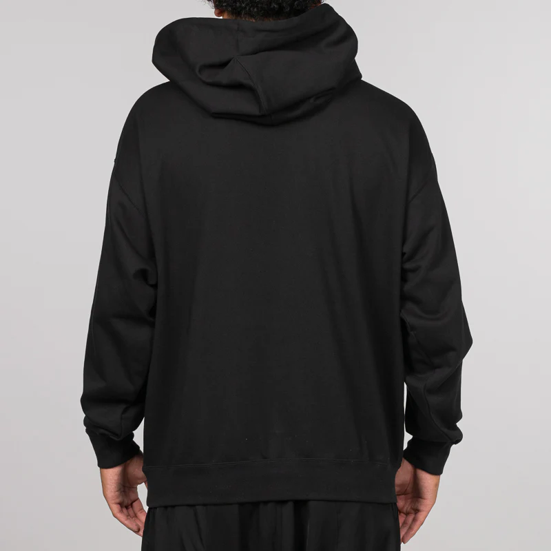 French Terry Hoodie - Black - Image 4