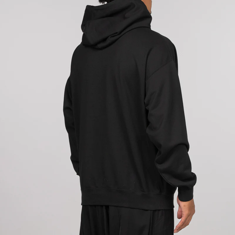 French Terry Hoodie - Black - Image 5