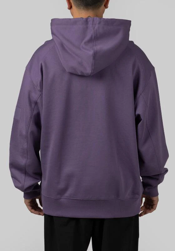 French Terry Hoodie - Tech Purple - Image 2