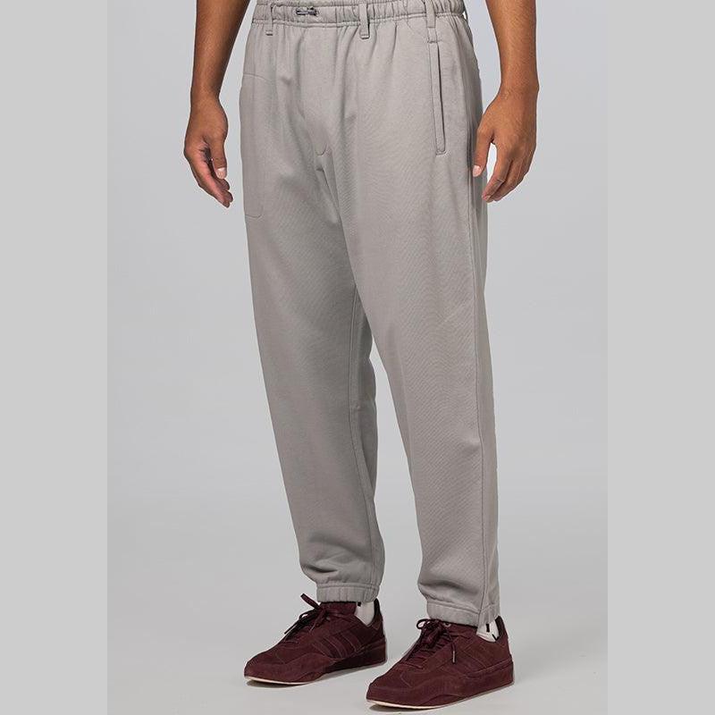 French Terry Track Pant - Charcoal Solid Grey - Image 3