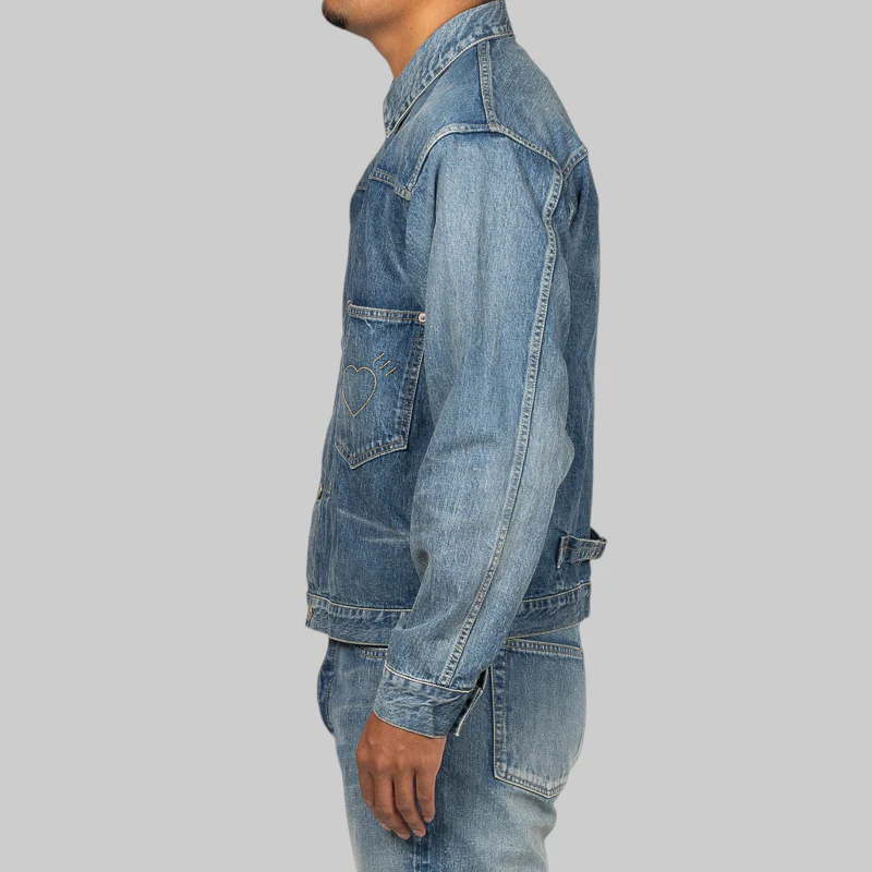 Future Denim Work Jacket - Indigo - Image 3