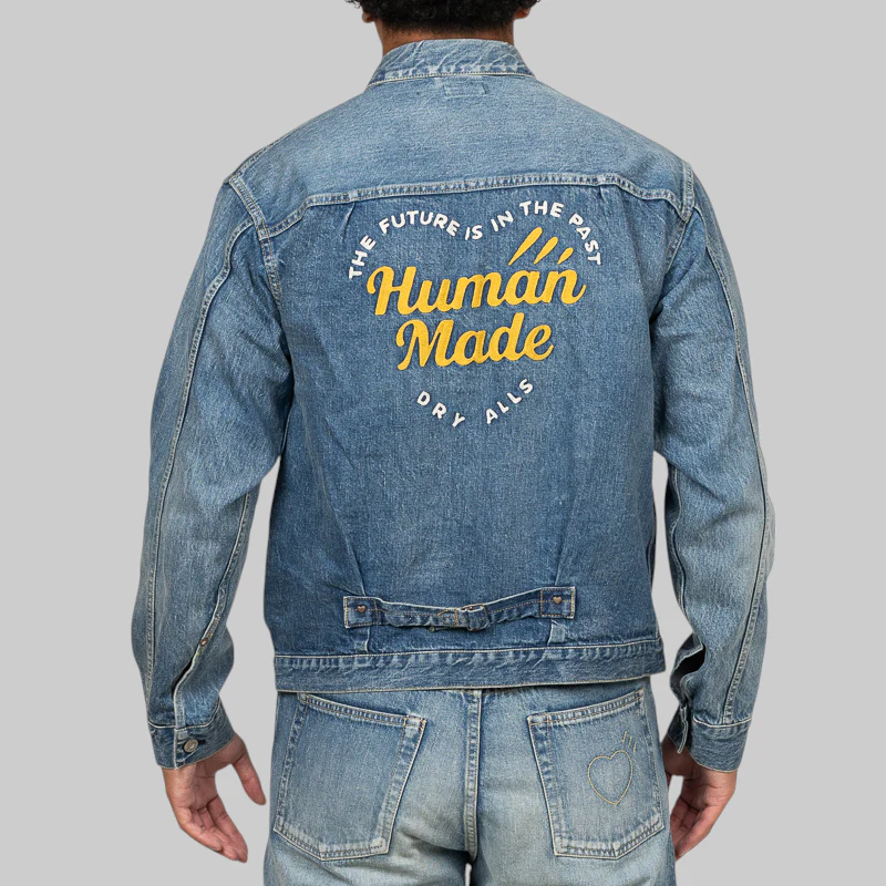 Future Denim Work Jacket - Indigo - Image 4