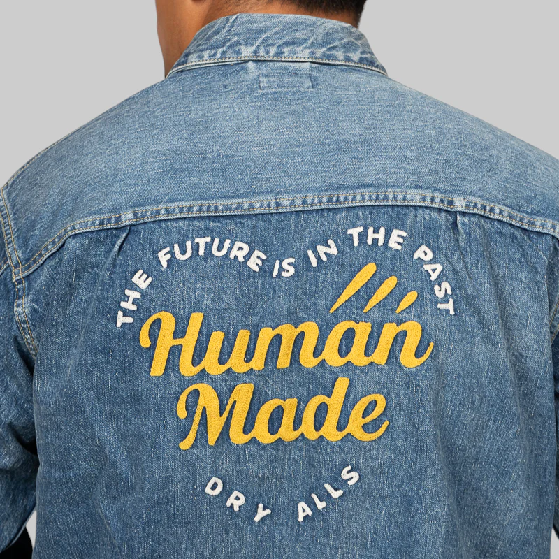 Future Denim Work Jacket - Indigo - Image 6