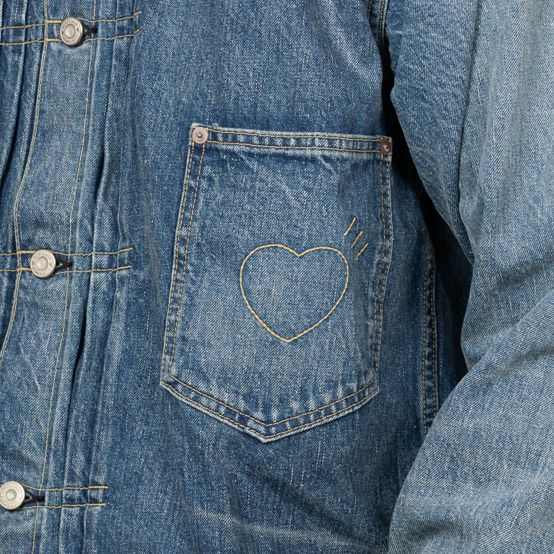 Future Denim Work Jacket - Indigo - Image 8