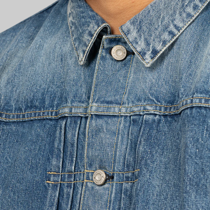 Future Denim Work Jacket - Indigo - Image 9