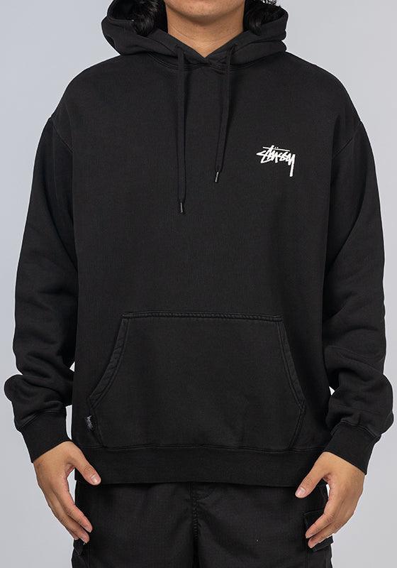Fuzzy Dice Fleece Hoodie - Pigment Black - Image 2