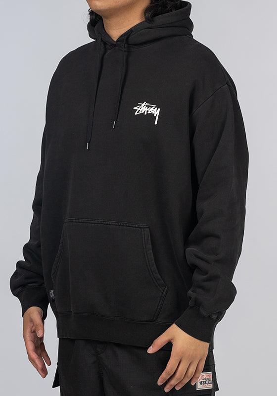 Fuzzy Dice Fleece Hoodie - Pigment Black - Image 3