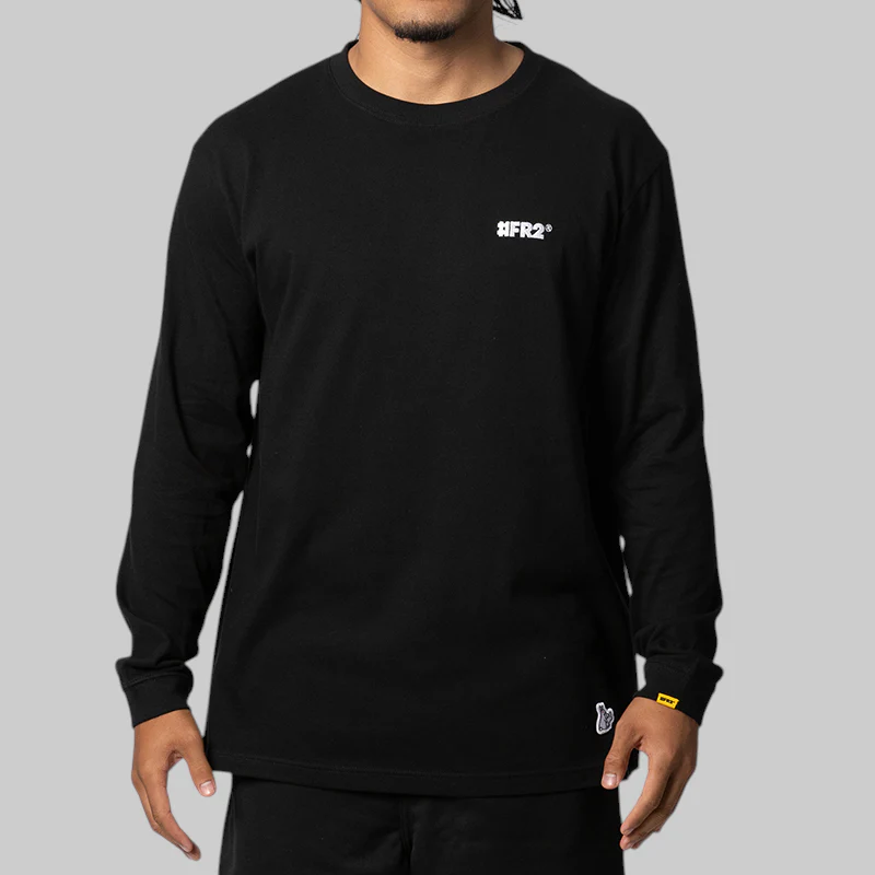 Fxxking Rabbits Long Sleeve - Black - Image 2