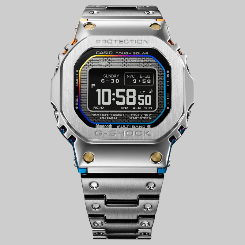 G-SHOCK GMW-BZ500RC-1D Digital Gradient Rainbow