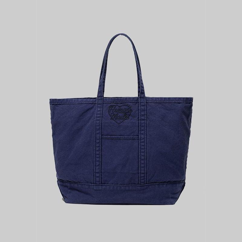 Garment Dyed Tote Bag - Blue