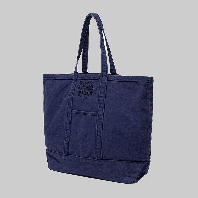 Garment Dyed Tote Bag - Blue - Image 3