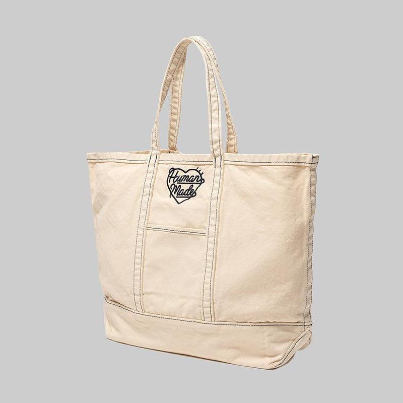 Garment Dyed Tote Bag - White - Image 3