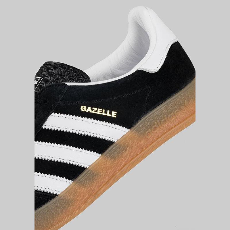 Gazelle Indoor - Black/White/Gum - Image 7