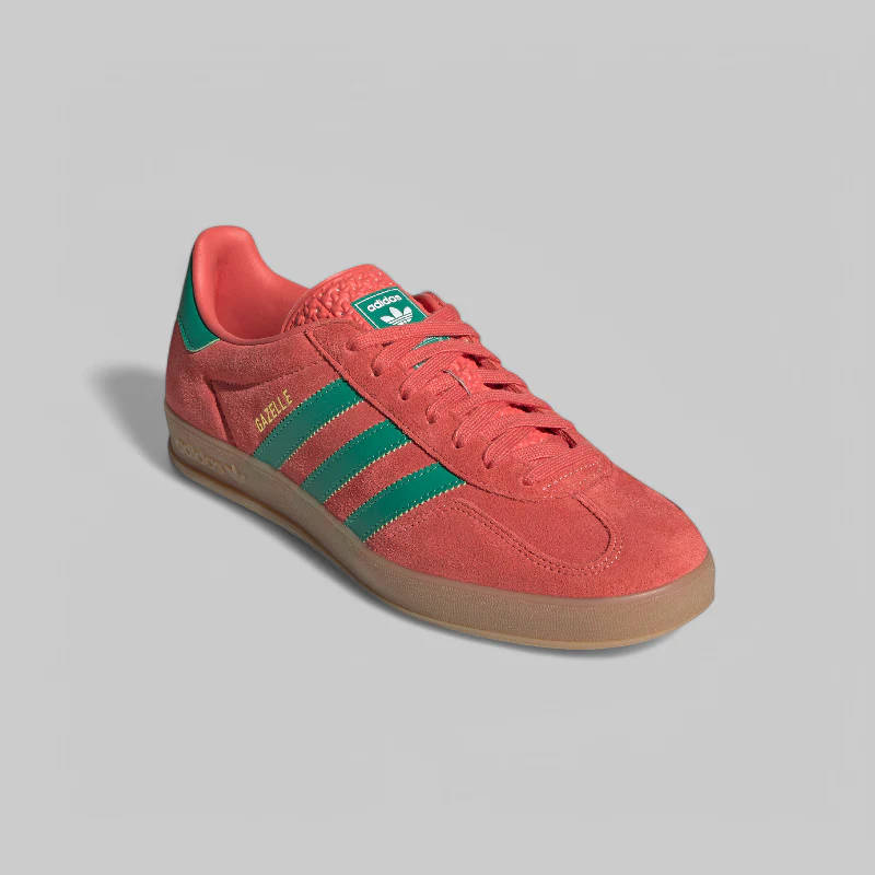 Gazelle Indoor - Preloved Scarlet/Court Green - Image 3