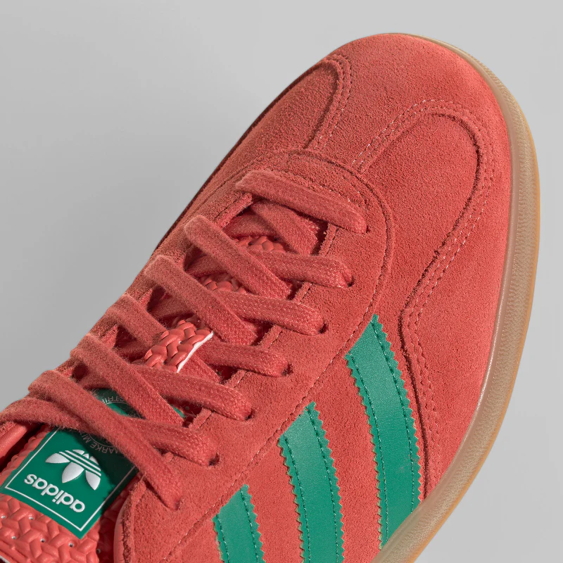 Gazelle Indoor - Preloved Scarlet/Court Green - Image 4