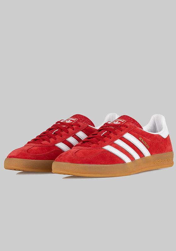 Gazelle indoor - Scarlet/White/Gum - Image 2