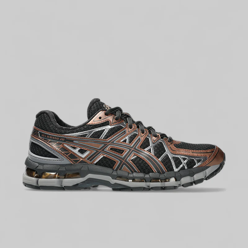 Gel-Kayano 20 - Black/Reddish Brown - Image 6
