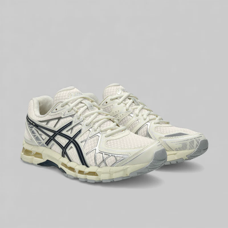 Gel-Kayano 20 - Cream/Independence Blue - Image 3