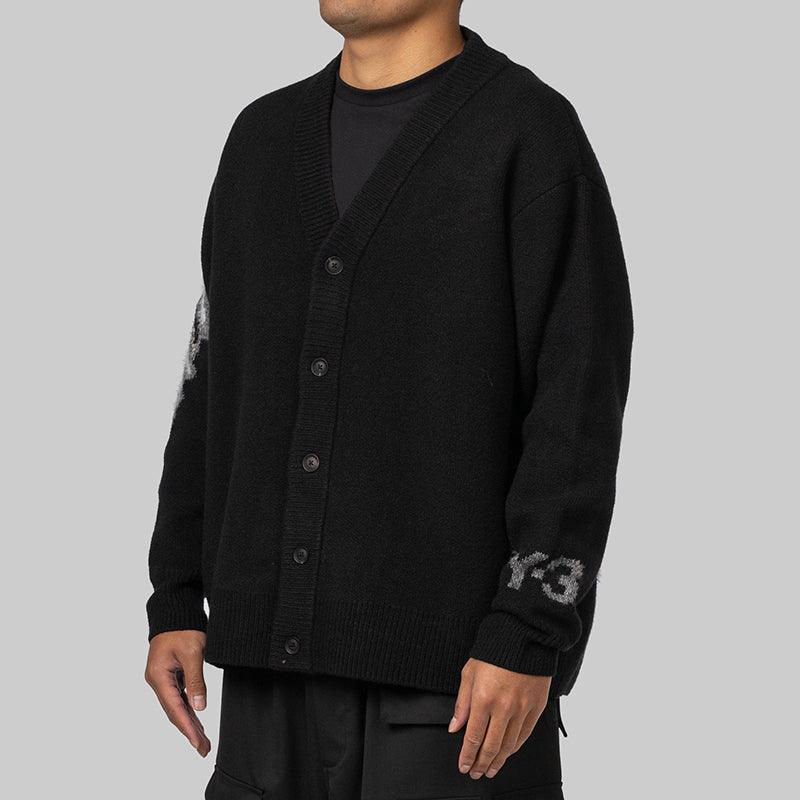 GFX Knit Cardigan - Black - Image 2