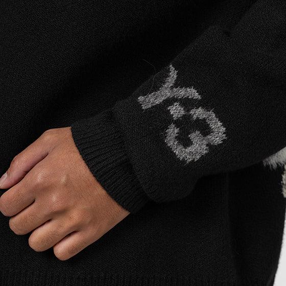 GFX Knit Cardigan - Black - Image 8