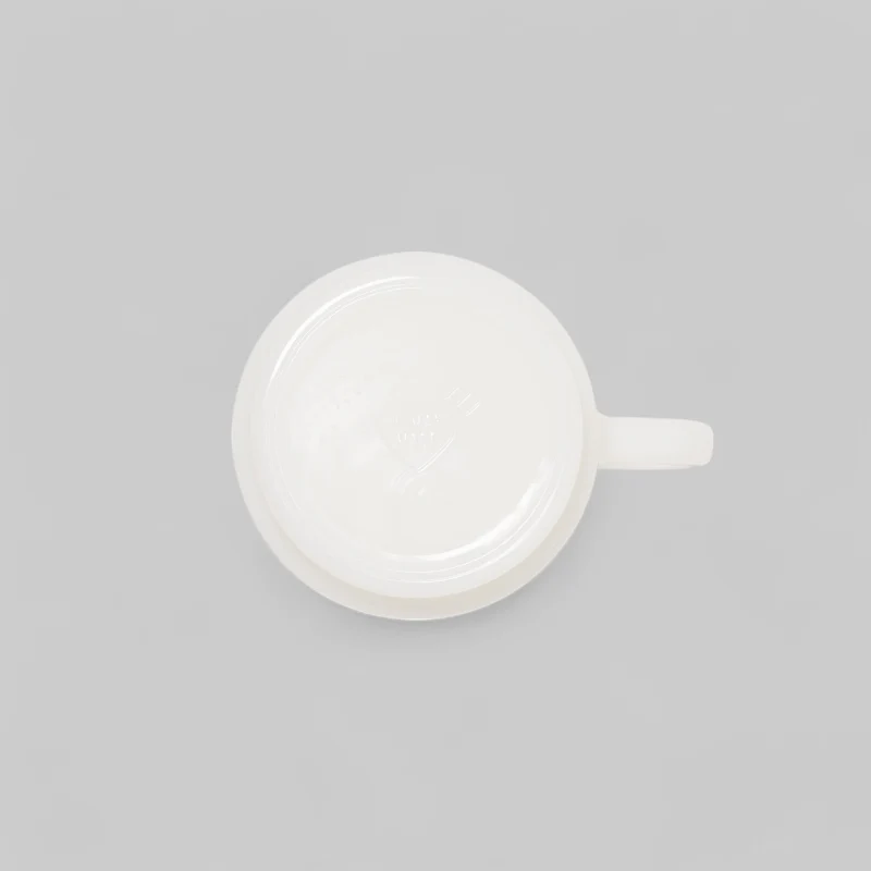 Glass Mug - White - Image 3