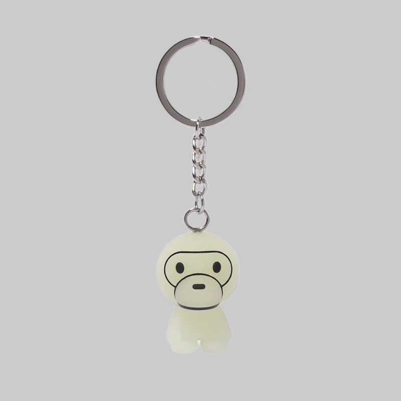 Glow In The Dark Baby Milo Keychain - Green