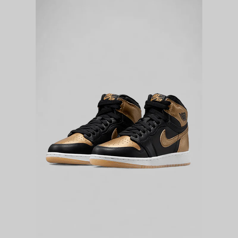 Air Jordan 1 Retro High OG "Metallic Gold" (Grade School) - Image 2