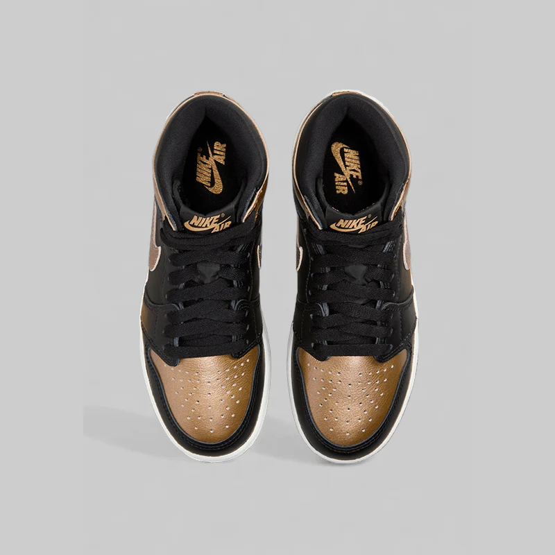 Air Jordan 1 Retro High OG "Metallic Gold" (Grade School) - Image 3