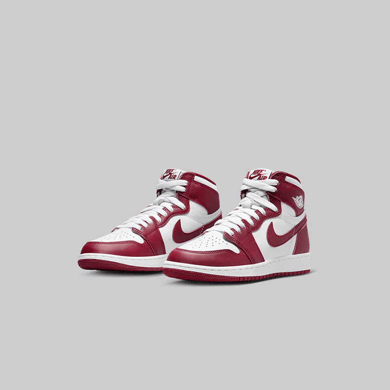 Air Jordan 1 Retro High OG "Artisanal Red" (Grade School) - Image 2