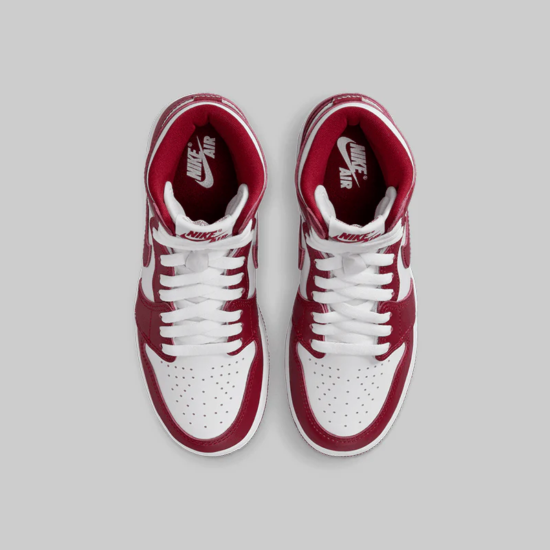 Air Jordan 1 Retro High OG "Artisanal Red" (Grade School) - Image 3