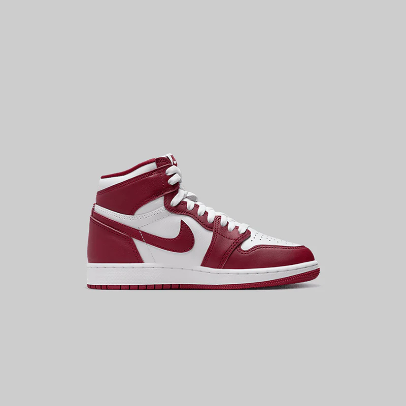 Air Jordan 1 Retro High OG "Artisanal Red" (Grade School) - Image 4