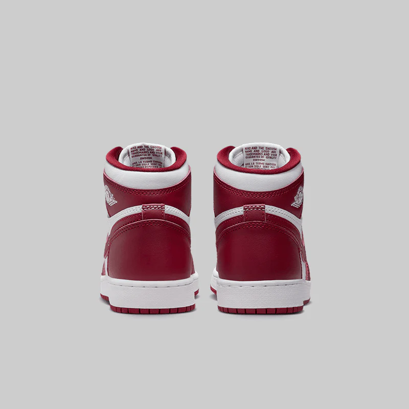 Air Jordan 1 Retro High OG "Artisanal Red" (Grade School) - Image 6
