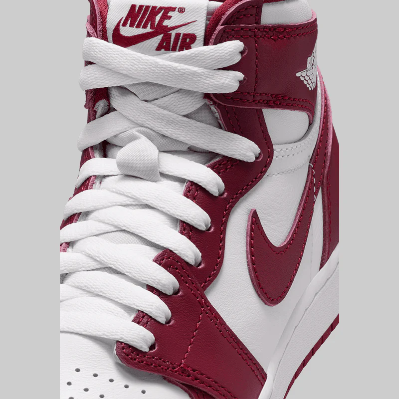 Air Jordan 1 Retro High OG "Artisanal Red" (Grade School) - Image 7